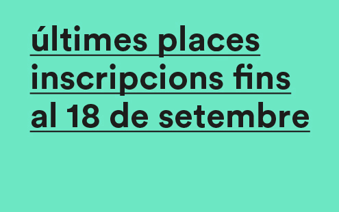 Avís últimes places postgrau