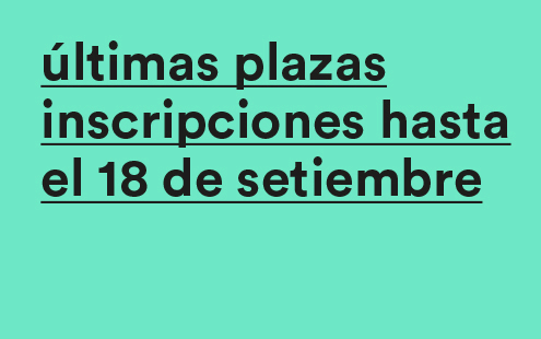 Aviso últimas plazas postgrado