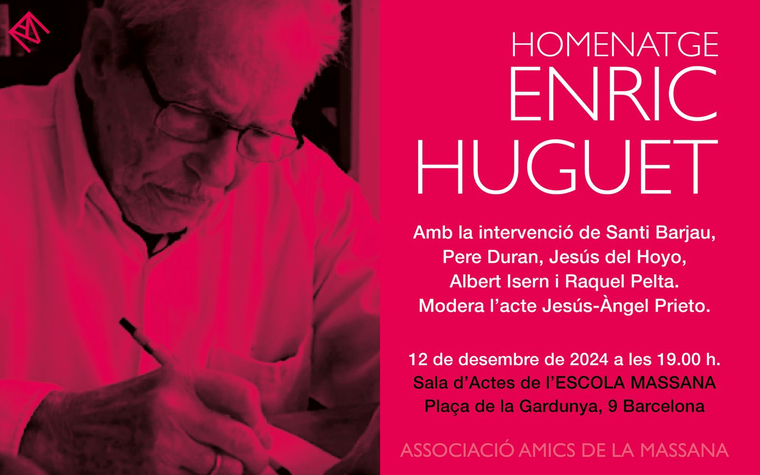 Imatge Homenaje Enric Huguet
