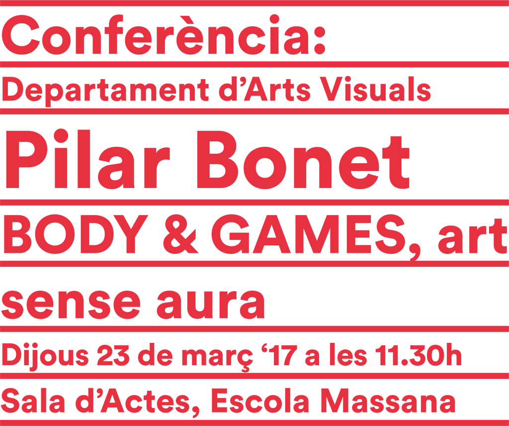 Cartell Pilar Bonet